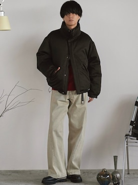 「アイテム（フレグランス）」を使った、げんじさん（メンズ・175cm）の秋コーディネート