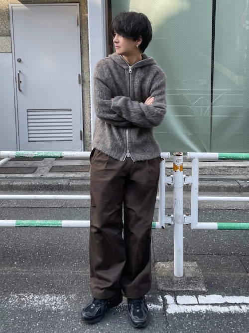 げんじ｜Our Legacyのパーカーを使った冬コーディネート - WEAR
