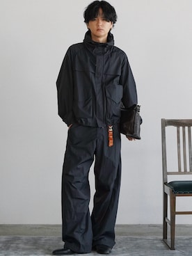 「アイテム（財布/小物）」を使った、げんじさん（メンズ・175cm）の春コーディネート