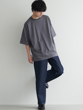 「HERMES（エルメス）のアイテム」を使った、げんじさん（メンズ・175cm）の夏コーディネート