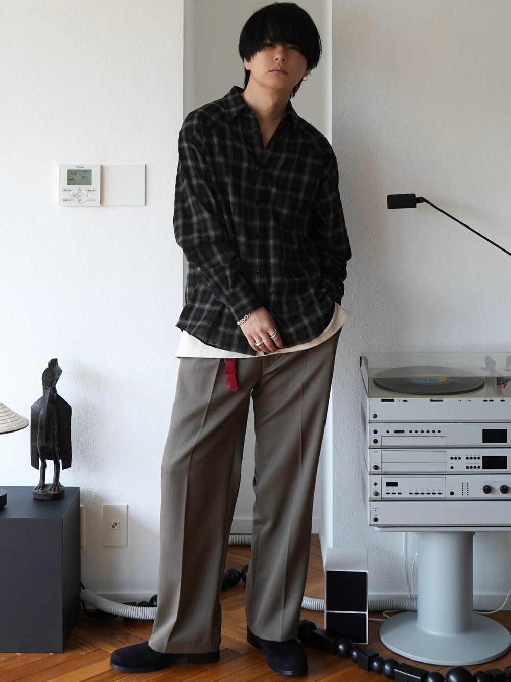 Llife（ライフ）の「Llife DOESKIN SLACKS（スラックス）」 - WEAR