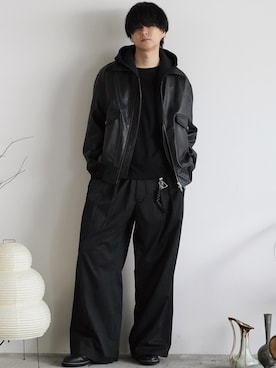 「アイテム（フレグランス）」を使った、げんじさん（メンズ・175cm）の秋コーディネート