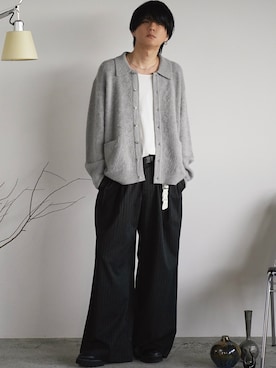 「アイテム（香水）」を使った、げんじさん（メンズ・175cm）の秋コーディネート