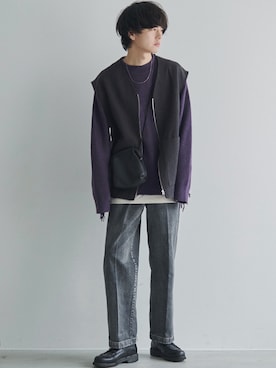 げんじさん(メンズ・175cm)の春コーディネート