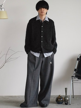 「アイテム（フレグランス）」を使った、げんじさん（メンズ・175cm）の秋コーディネート