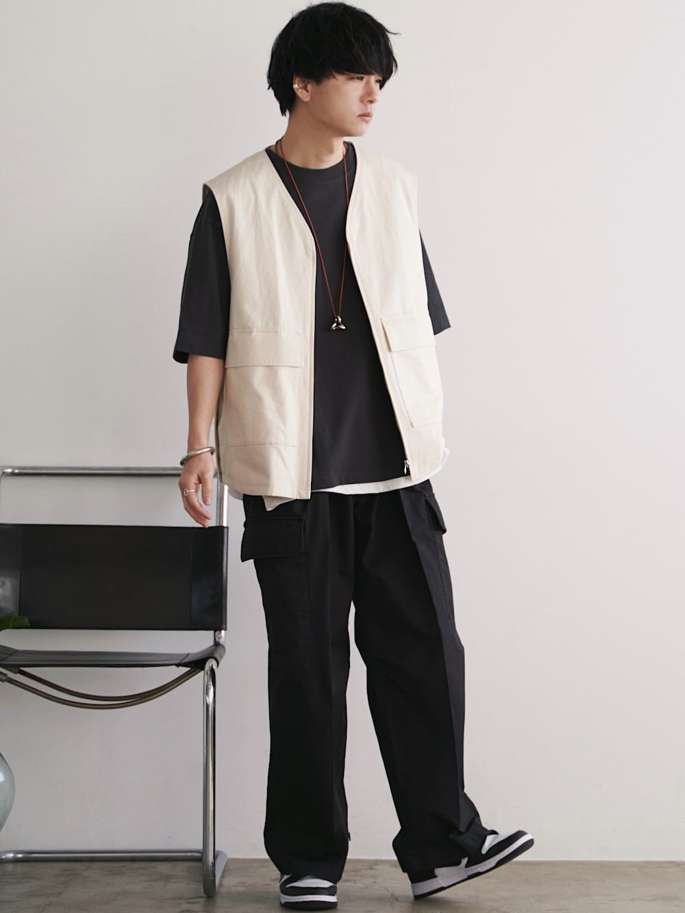 HERMES トリスケル ネックレス エルメス げんじ着 HERMESトリスケル