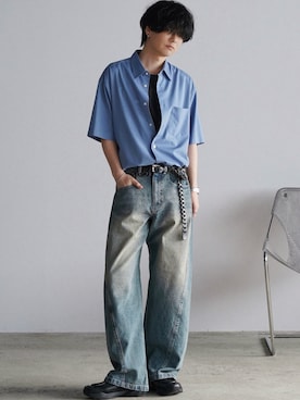 げんじさん（メンズ・175cm）の夏コーディネート