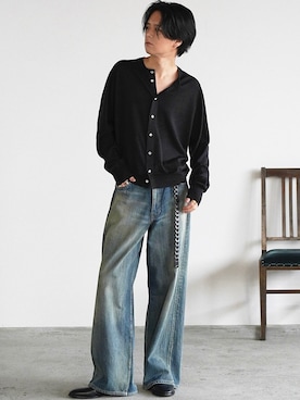 げんじさん（メンズ・175cm）の冬コーディネート