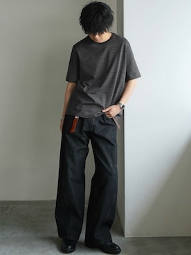 げんじさん(メンズ・175cm)の春コーディネート