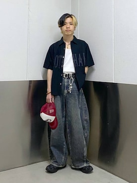 覇都さん（メンズ・162cm）の春コーディネート