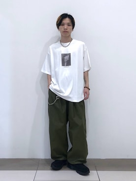 「アイテム（ソックス/靴下）」を使った、覇都さん（メンズ・162cm・20代）の夏コーディネート