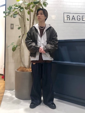 「RAGEBLUE（レイジブルー）のアイテム（財布/小物）」を使った、覇都さん（メンズ・162cm）の秋コーディネート