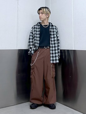 覇都さん（メンズ・162cm）の春コーディネート