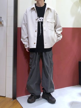 覇都さん（メンズ・162cm）の冬コーディネート