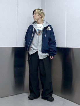 覇都さん(メンズ・162cm)の春コーディネート