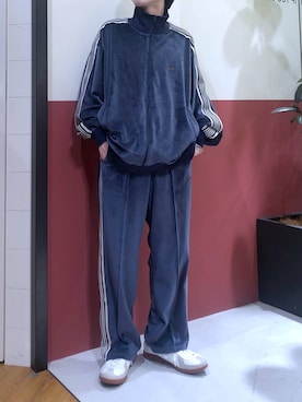 「ブレスレット」｜「アイテム（ブルゾン）」を使った、覇都さん（メンズ・162cm）の冬コーディネート