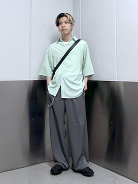 覇都さん（メンズ・162cm）の春コーディネート