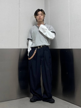 覇都さん(メンズ・162cm)の秋コーディネート