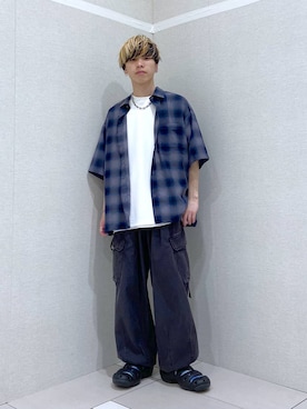 「アイテム（ソックス/靴下）」を使った、覇都さん（メンズ・162cm・20代）の夏コーディネート