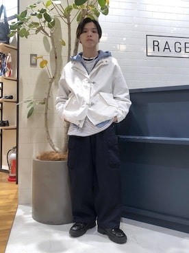 覇都さん(メンズ・162cm)の春コーディネート