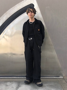 「RAGEBLUE（レイジブルー）のアイテム」を使った、覇都さん（メンズ・162cm）の秋コーディネート