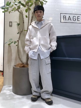 「RAGEBLUE（レイジブルー）のアイテム（アクセサリー）」を使った、覇都さん（メンズ・162cm）の秋コーディネート