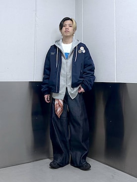 覇都さん(メンズ・162cm)の春コーディネート