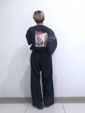 「アイテム（ウォレットチェーン）」を使った、覇都さん（メンズ・162cm・20代）の秋コーディネート