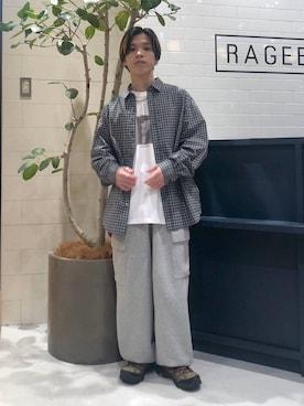 「アイテム（リング）」を使った、覇都さん（メンズ・162cm）の秋コーディネート