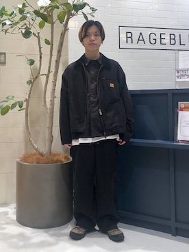 「アイテム（リング）」を使った、覇都さん（メンズ・162cm・20代）の秋コーディネート