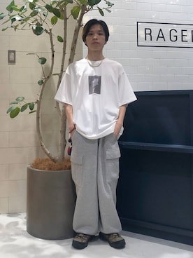 「RAGEBLUE（レイジブルー）のアイテム（パンツ）」を使った、覇都さん（メンズ・162cm）の秋コーディネート