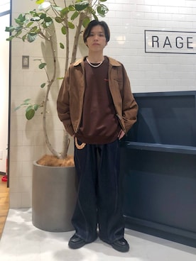 「RAGEBLUE（レイジブルー）のアイテム（財布/小物）」を使った、覇都さん（メンズ・162cm）の秋コーディネート