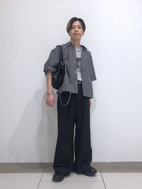 「RAGEBLUE（レイジブルー）のアイテム（財布/小物）」を使った、覇都さん（メンズ・162cm）の秋コーディネート