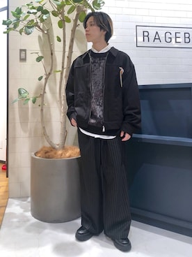 「アイテム（シャツ/ブラウス）」を使った、覇都さん（メンズ・162cm・20代）の秋コーディネート