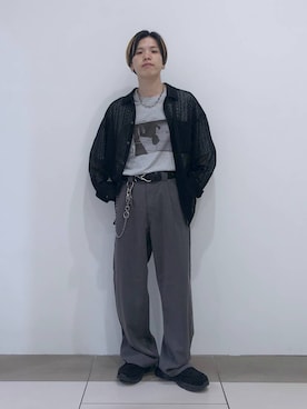 「アイテム（リング）」を使った、覇都さん（メンズ・162cm・20代）の夏コーディネート