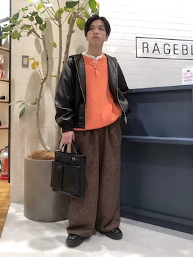 覇都さん(メンズ・162cm)の春コーディネート