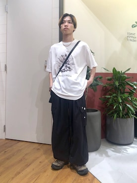 「RAGEBLUE（レイジブルー）のアイテム」を使った、覇都さん（メンズ・162cm）の夏コーディネート