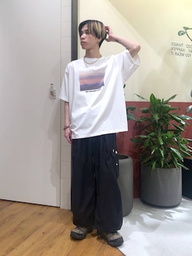 「アイテム（リング）」を使った、覇都さん（メンズ・162cm）の夏コーディネート
