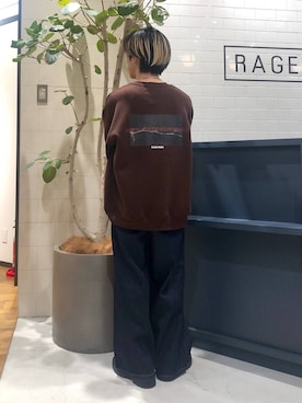 「アイテム（ウォレットチェーン）」を使った、覇都さん（メンズ・162cm）の秋コーディネート
