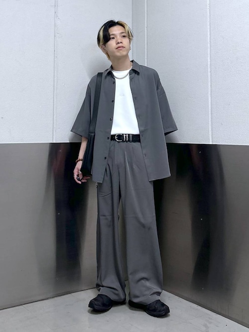 セール】接触冷感【LUXURY+EASY】 DRAPE WIDE BUGGY EASY PANTS / ラグ