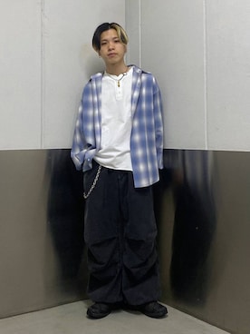 覇都さん（メンズ・162cm）の春コーディネート