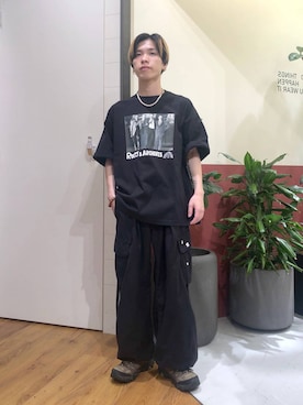 「RAGEBLUE（レイジブルー）のアイテム」を使った、覇都さん（メンズ・162cm）の夏コーディネート