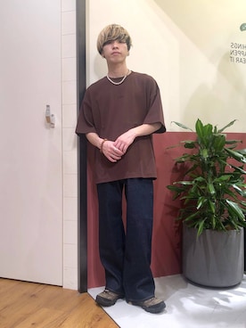 「RAGEBLUE（レイジブルー）のアイテム」を使った、覇都さん（メンズ・162cm）の夏コーディネート
