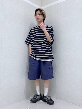 「アイテム（アクセサリー）」を使った、覇都さん（メンズ・162cm）の夏コーディネート
