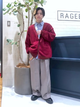 「RAGEBLUE（レイジブルー）のアイテム（財布/小物）」を使った、覇都さん（メンズ・162cm）の秋コーディネート