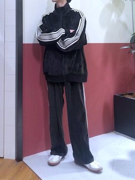 「ブレスレット」｜「アイテム（ブルゾン）」を使った、覇都さん（メンズ・162cm）の冬コーディネート