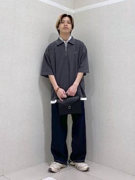 「アイテム（リング）」を使った、覇都さん（メンズ・162cm）の夏コーディネート
