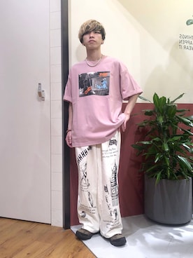 「アイテム（リング）」を使った、覇都さん（メンズ・162cm）の夏コーディネート