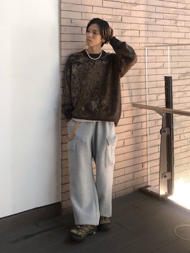 「アイテム（リング）」を使った、覇都さん（メンズ・162cm・20代）の秋コーディネート