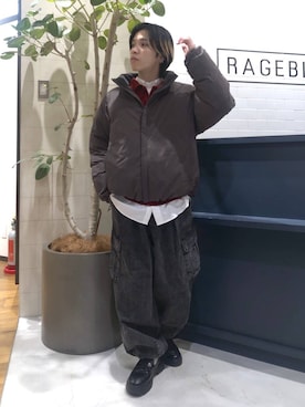 「アイテム（ソックス/靴下）」を使った、覇都さん（メンズ・162cm・20代）の冬コーディネート